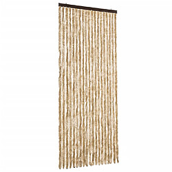 vidaXL Moustiquaire Beige 56x185 cm Chenille