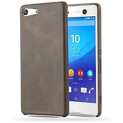 Cadorabo Etui Sony Xperia M5 en Brun Coque