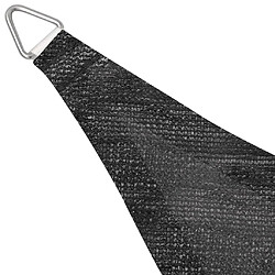 Avis vidaXL Parasol en PEHD triangulaire 3,6 x 3,6 x 3,6 m Anthracite