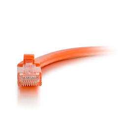 Avis Cables To Go C2G 3m Cat6 550MHz Snagless Patch Cable câble de réseau U/UTP (UTP) Orange