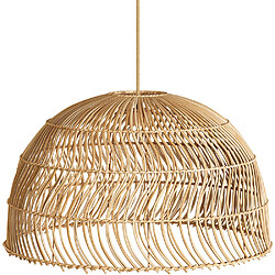 ICONIK INTERIOR Lampe Suspendue en Rotin - Boho Bali - Capril Naturel