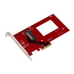 Avis Kalea-Informatique Carte contrôleur PCIe 4x Type 4.0 pour SSD PCIe NVMe U.3 avec interface U3 SFF-TA-1001 SFF-8639