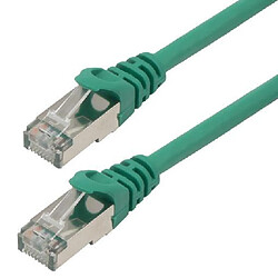 MCL Cordon de brassage RJ45 Cat 6 F/UTP MCL 1,50m Vert