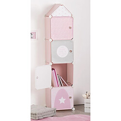 Avis Atmosphera, Createur D'Interieur Colonne de rangement - Rose - Atmosphera