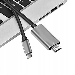 GUPBOO Câble adaptateur USB-C vers HDMI 4K UHD 200CM MHL,JL1936