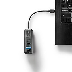 NGS PORT 2.0: 4 Ports Adaptateur USB compatible avec USB2.0 supporte un taux de transfert de données à 1,5/12/480 Mb/s pas cher