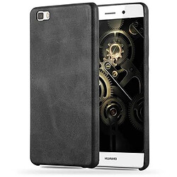 Cadorabo Etui Huawei P8 LITE 2015 en Noir Coque