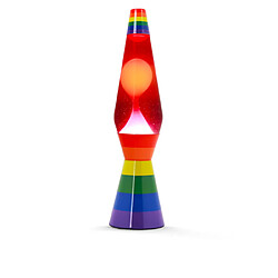 Magneticland Lampe à Lave en verre LOVE is LOVE