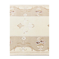 Vidal Tapis de couloir en laine 300x81 beige Darya pas cher