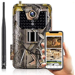 Yonis Caméra de Chasse 4G GPS 4K IR