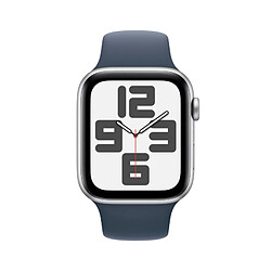 Montre intelligente Apple Watch SE Bleu Argenté 44 mm