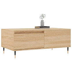 Acheter Maison Chic Table basse,Table Console Table d'appoint, Table pour salon Chêne sonoma 90x50x36,5 cm Bois d'ingénierie -MN22481