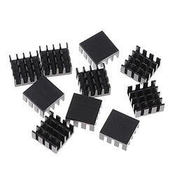 10x Dissipateur De Chaleur, Dissipateur De Chaleur Pour Le Refroidissement, Carte Graphique GPU CPU CPU (14mmx14mmx7mm)