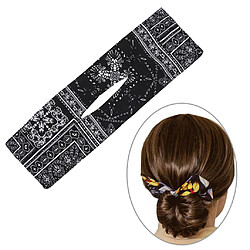 Acheter Habile Chignon Chic Multicolore Tissu Clip Braider