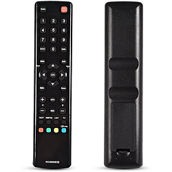 Universal Cuifa Télécommande pour TCL, Remplacement Télécommande, Télécommande Universelle Télécommande Universelle TV TCL RC3000E02 TV Noir