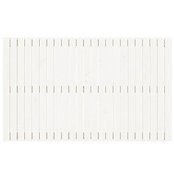 Acheter Maison Chic Tête de lit scandinave pour lit adulte,Meuble de chambre murale Blanc 147x3x90 cm Bois massif de pin -MN77996