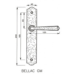 Bouvet ENS BELLAC FER ROUIL MARTELE CONDA