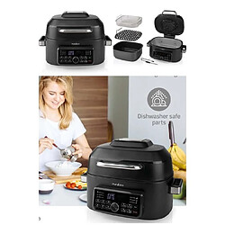 NEDIS Friteuse + Grill 6L numérique 1660W multifonctionnelle à air chaud + Minuteur