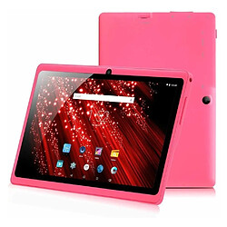 Yonis Tablette tactile Android 7 pouces + SD 16Go Tablette Tactile Android 6.0 7 Pouces Quad Core 8Go Dual Cam Flash Rose + SD 16Go YONIS