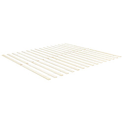 Beliani Lit double 160 x 200 cm en bois clair TANNAY pas cher