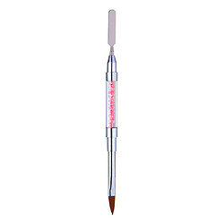 Brosse à Ongles En Gel Poly à Double Extrémité Pour Stylo Builder Extension Gel Acrylique Poly Rose