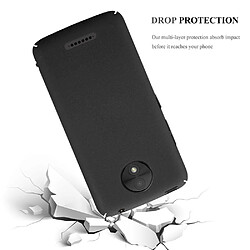 Cadorabo Coque Motorola MOTO C PLUS Etui en Noir pas cher