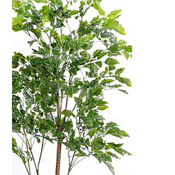 Pegane Plante artificielle haute gamme Spécial extérieur / Palissandre artificielle vert - Dim : 175 x 105 cm