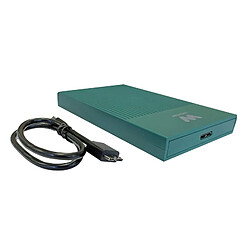 Boîtier pour disque dur Woxter I-Case 230B Vert USB 3.0