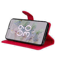 Avis Htdmobiles Housse pour Google Pixel 6a 5G - etui coque pochette portefeuille + verre trempe - ROUGE