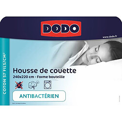 Acheter Housse de couette 220x240 cm DODO COTON blanc