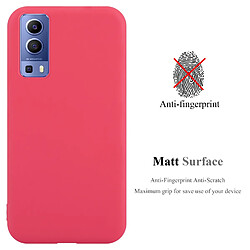 Avis Cadorabo Coque Vivo Y52 5G / Y72 5G Etui en Rouge