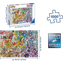 Avis Ravensburger Pokémon - Puzzle Challenge Group (1000 pièces)