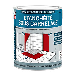 PRO COM Etancheite sous carrelage, douche, salle de bain, cuisine, pièce humide - Resine d'imperméabilisation, protection à l'eau PROCOM-2.5 litres