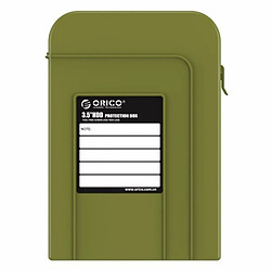 Wewoo Boîtier disque dur vert armée PHI-35 3.5 pouces SATA HDD Case protéger la boîte de couverture