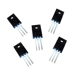 5pcs Transistors à Effet de Champ MOSFET 600V 8A 3 Pin TO-220 8N60 pas cher