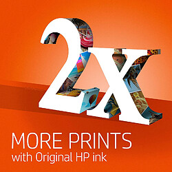 HP 62XL Original Noir (HP C2P05AE 62xl Black Ink Cartridge) pas cher