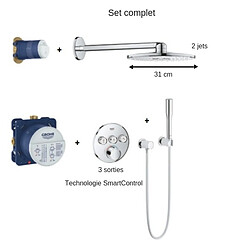 Avis GROHE - Set de douche SmartControl 34709000