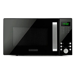 Black & Decker Micro-ondes grill 23l 900w noir - BXMZ900E - BLACK+DECKER