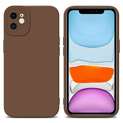 Cadorabo Coque iPhone 11 Etui en Marron