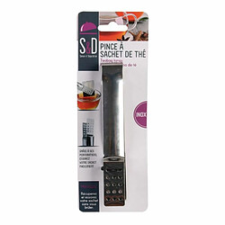 Paris Prix Pince Sachet de Thé Inox 13 cm pas cher