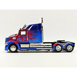 Avis Jada Toys Metals Transformers Optimus Prime 1:24 Diecast VAhicule Bleu et Rouge