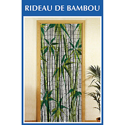 WENKO Rideau de porte - Bambou - Bamboo