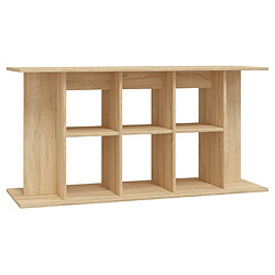 vidaXL Support d'aquarium chêne sonoma 120x40x60cm bois d'ingénierie