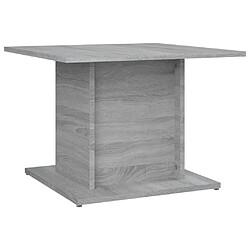 Maison Chic Tabls basse,Table Console pour salon Gris Sonoma 55,5x55,5x40 cm Aggloméré -MN90064