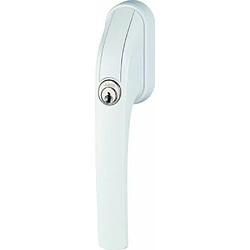 ABUS 485183 FG300 W SB poignée de fenêtre verrouillable blanc