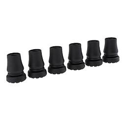 6x Embout de Poteau de Randonnée de Trekking / Couvre-pieds / Embouts / Canne de Canne de Protection