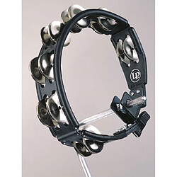 Cyclops Jingle Tambourine Steel Jingles Black Mountable LP160 Latin Percussion