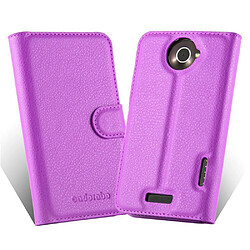 Avis Cadorabo Coque HTC ONE X / X+ Etui en Violet