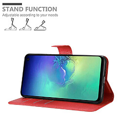 Cadorabo Coque Samsung Galaxy S10e Etui en Rouge pas cher