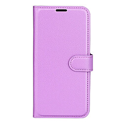 Etui en PU texture litchi violet pour votre Samsung Galaxy A23 5G